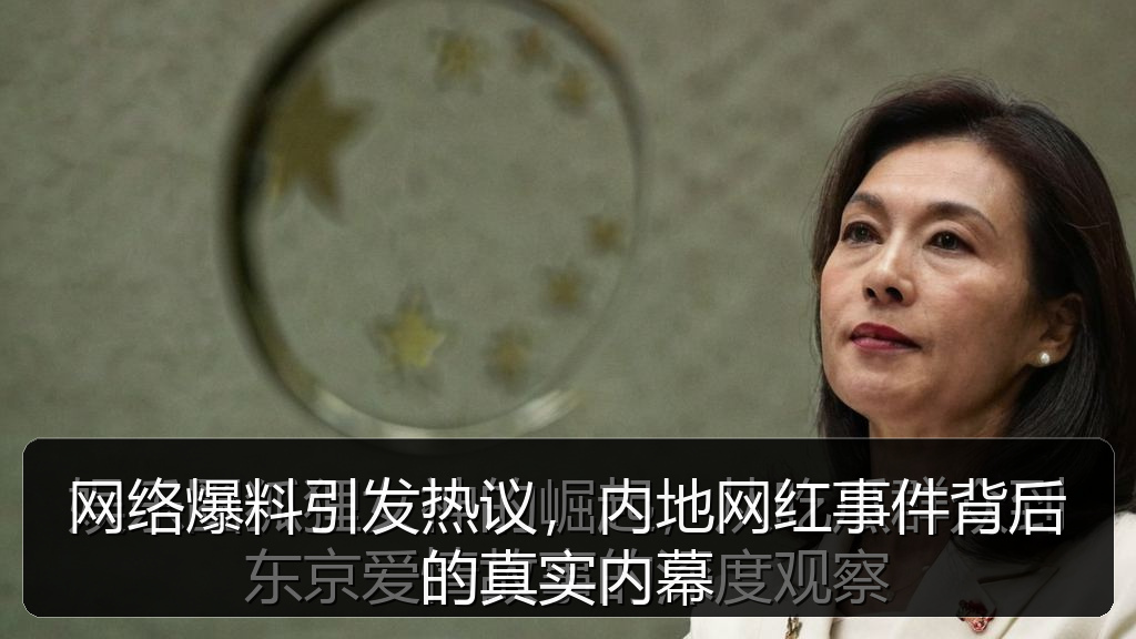 网络爆料引发热议，内地网红事件背后的真实内幕