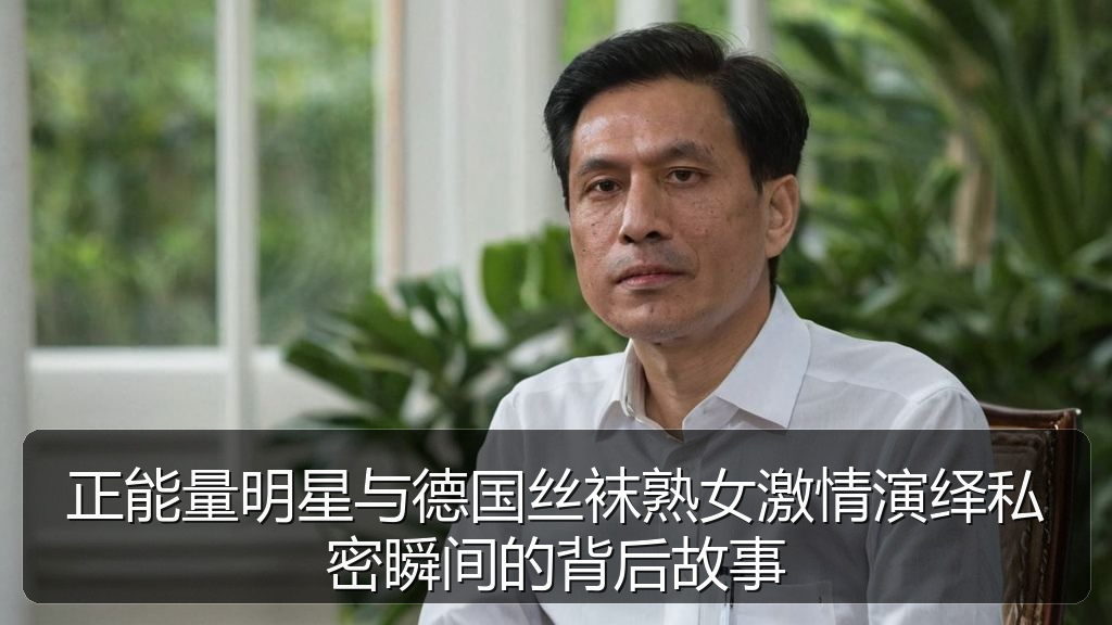正能量明星与德国丝袜熟女激情演绎私密瞬间的背后故事